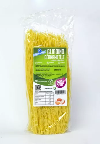 Gliadino gluténmentes tészta cérnametélt 200 g - Bio és natúr élelmiszerek