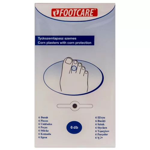 FOOTCARE TYÚKSZEMTAPASZ SZEMES 6 db - Bio és natúr kozmetikumok