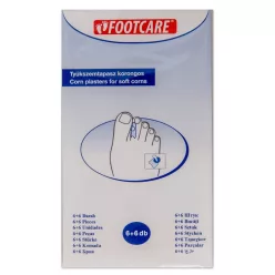 Footcare tyúkszemtapasz korongos 6+6 db - Bio és natúr kozmetikumok
