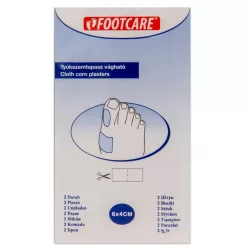 FOOTCARE TYÚKSZEMTAPASZ  VÁGHATÓ 6X4CM 2db - Bio és natúr kozmetikumok
