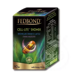 Fedbond cell-lite enzimek cellulitisz ellen 99 g - Bio és natúr étrendkiegészítők