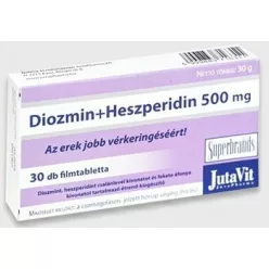 Jutavit diozmin+heszperidin tabletta 500mg 30 db - Bio és natúr étrendkiegészítők
