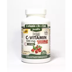 Jutavit c-vitamin 500 mg+d3+cink 100 db - Bio és natúr étrendkiegészítők