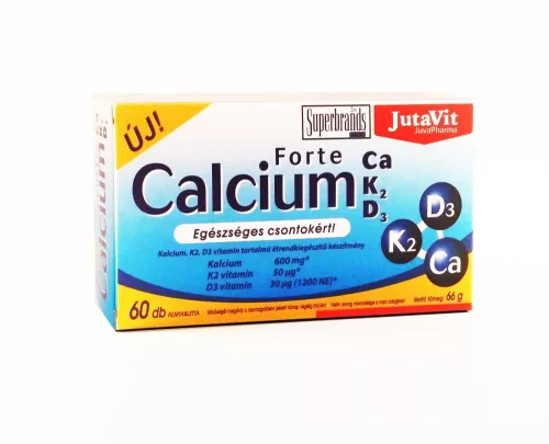 Jutavit Calcium Forte Filmtabletta 60 db - Bio és natúr étrendkiegészítők