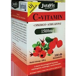   Jutavit c-vitamin 1500 mg+d3+cink+csipkebogyó+acerola kivonattal 100 db