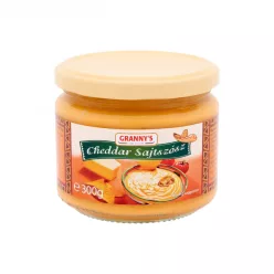Grannys cheddar sajtszósz 300 g - Bio és natúr élelmiszerek