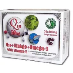 Dr.chen q10+ginkgo+omega3 kapszula 30 db - Bio és natúr étrendkiegészítők