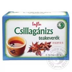 Dr.chen torok tea csillagánizzsal teakeverék 15x2,5g 38 g - Bio és natúr élelmiszerek