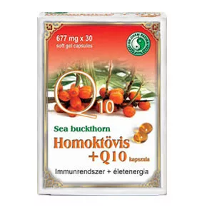 Dr.chen homoktövis+q10 kapszula 30 db - Bio és natúr étrendkiegészítők