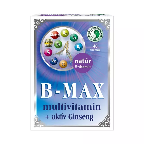 Dr.chen b-max multivitamin tabletta 40 db - Bio és natúr étrendkiegészítők