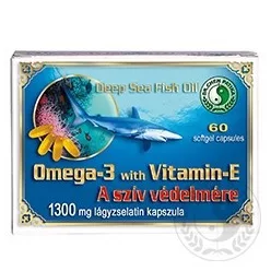 Dr.chen omega-3 + e-vitamin kapszula 1300mg 60 db - Bio és natúr étrendkiegészítők