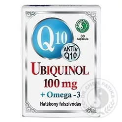 Dr.chen q10 ubiquinol 100mg+omega3 kapszula 30 db - Bio és natúr étrendkiegészítők