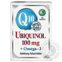 Dr.chen q10 ubiquinol 100mg+omega3 kapszula 30 db - Bio és natúr étrendkiegészítők