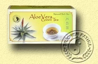Dr.chen aloe vera green tea 20x2,5g 30 g - Bio és natúr élelmiszerek