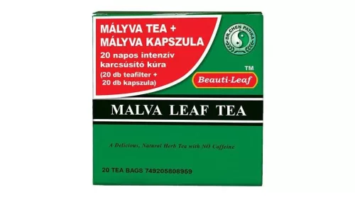 Dr.chen mályva tea  20x2 g+kapszula 40 g - Bio és natúr étrendkiegészítők