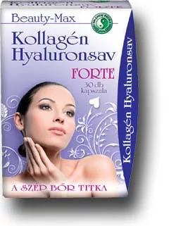 Dr.chen beauty-max kollagén hyaluronsav forte kapszula 30 db - Bio és natúr étrendkiegészítők