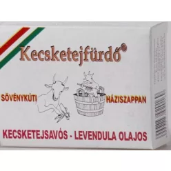 Sövénykúti kecsketejszappan kecsketejsavós-levendulás 100 g - Bio és natúr kozmetikumok