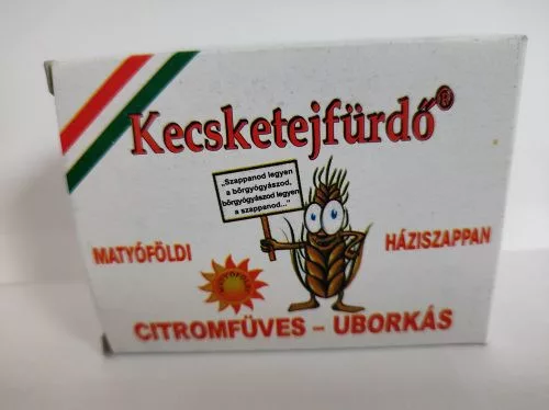 Matyóföldi háziszappan citromfüves-uborkás 100 g - Bio és natúr kozmetikumok