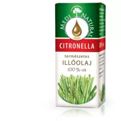 Medinatural citronella 100% illóolaj 10 ml - Aromaterápiához és természetes wellnesshez