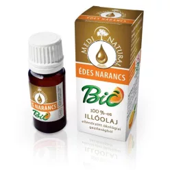 Medinatural bio édes narancs illóolaj 100% 5 ml - Aromaterápiához és természetes wellnesshez