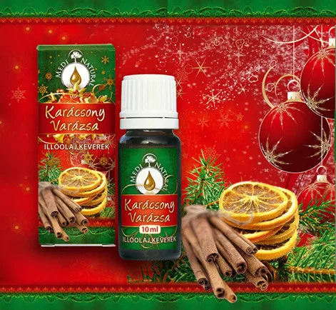 MEDINATURAL ILLÓOLAJ KARÁCSONY VARÁZSA - Aromaterápiához és természetes wellnesshez