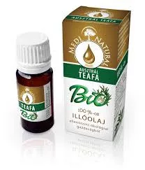Medinatural bio ausztrál teafa illóolaj 100% 5 ml - Aromaterápiához és természetes wellnesshez