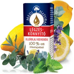 Medinatural légzéskönnyítő 100% illóolaj keverék 10 ml - Aromaterápiához és természetes wellnesshez