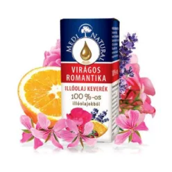 Medinatural virágos romantika 100% illóolaj keverék 10 ml - Aromaterápiához és természetes wellnesshez