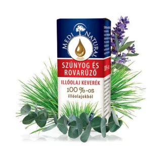 Medinatural illobello szúnyog és rovarűző illóolaj keverék 10 ml - Bio és natúr tisztítószerek