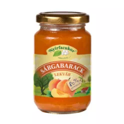 Nyírfacukor prémium sárgabarack lekvár 230 g - Bio és natúr élelmiszerek