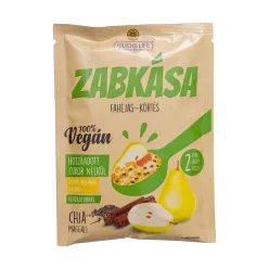 Oligolife vegán zabkása körte fahéj édesítőszerekkel 65 g - Bio és natúr élelmiszerek