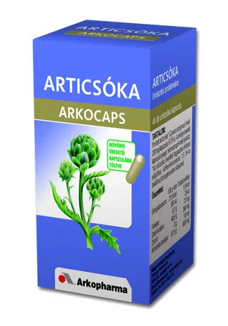 Arkocaps bio articsóka kapszula 40 db - Bio és natúr étrendkiegészítők