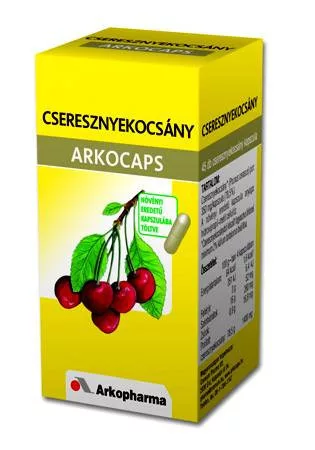 Arkocaps cseresznyekocsány kapszula 45 db - Bio és natúr étrendkiegészítők