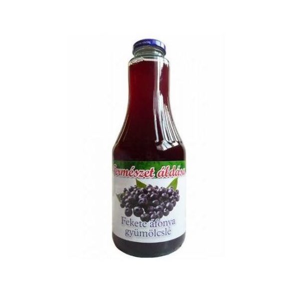 Természet Áldása fekete áfonya gyümölcslé 100% 1000 ml