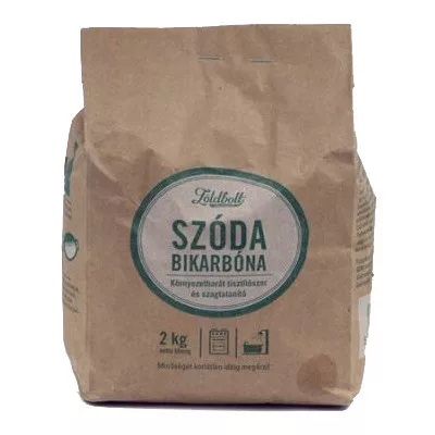 Zöldbolt szódabikarbóna 2000 g - Bio és natúr tisztítószerek