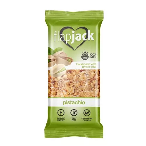 Flapjack zabszelet pisztáciás izű 100g - Bio és natúr élelmiszerek