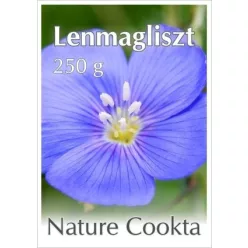 Nature Cookta lenmagliszt 250 g - Bio és natúr élelmiszerek