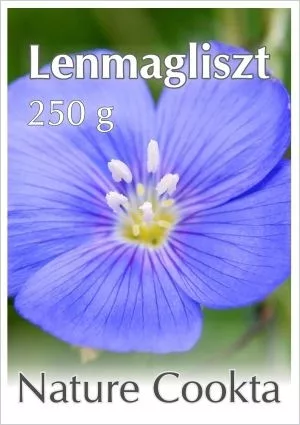 Nature Cookta lenmagliszt 250 g - Bio és natúr élelmiszerek