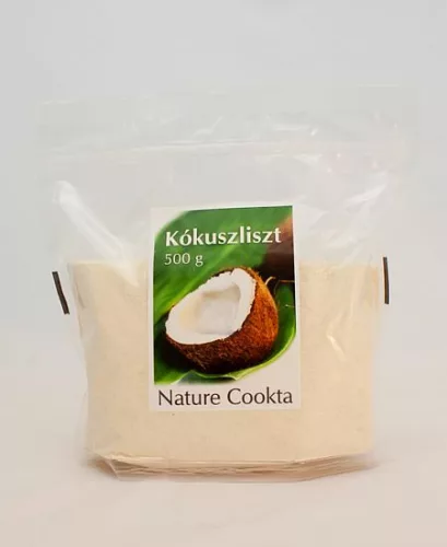 Nature Cookta kókuszliszt 500 g - Bio és natúr élelmiszerek