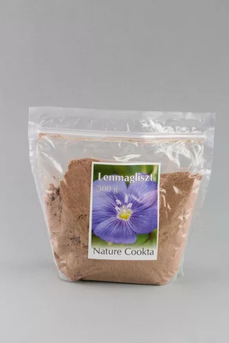 Nature Cookta lenmagliszt 500 g - Bio és natúr élelmiszerek