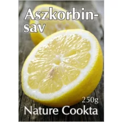 Nature Cookta aszkorbinsav 250 g - Bio és natúr étrendkiegészítők