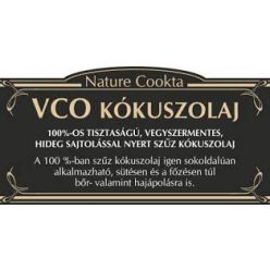 Nature Cookta vco kókuszolaj 250 ml