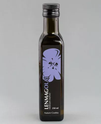 Nature Cookta lenmagolaj 250 ml - Bio és natúr élelmiszerek