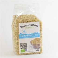 Greenmark bio basmati barnarizs 500 g