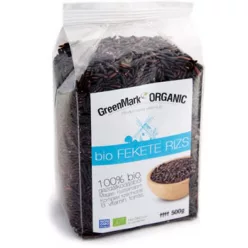 Greenmark bio fekete rizs 500 g - Bio és natúr élelmiszerek