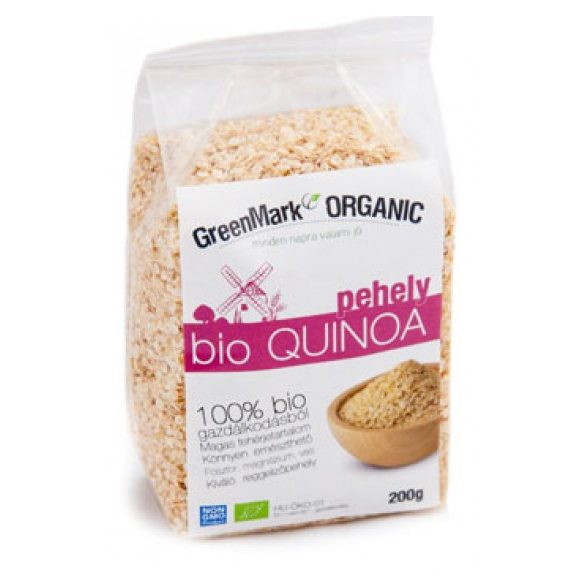 Greenmark bio quinoa pehely 200 g