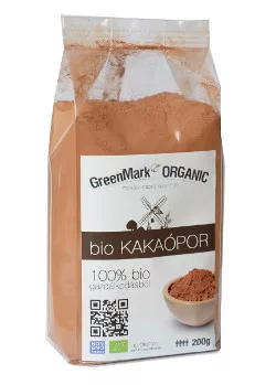 Greenmark bio kakaópor 200 g - Bio és natúr élelmiszerek
