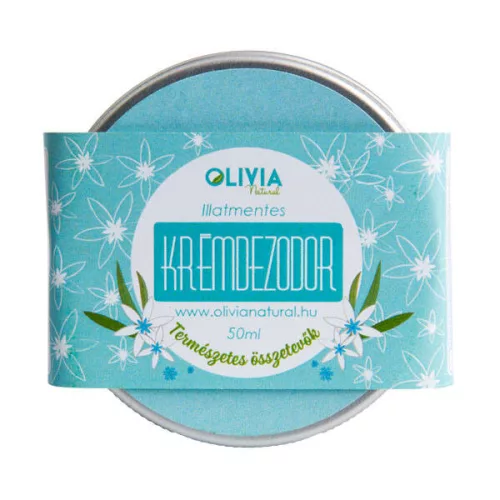 Olivia Natural illatmentes krémdezodor 50 ml - Bio és natúr kozmetikumok