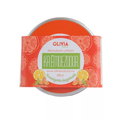Olivia Natural mandarin-citrom krémdezodor 50 ml - Bio és natúr kozmetikumok