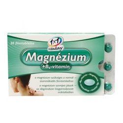 1x1 vitaday magnézium+b6-vitamin filmtabletta 30 db